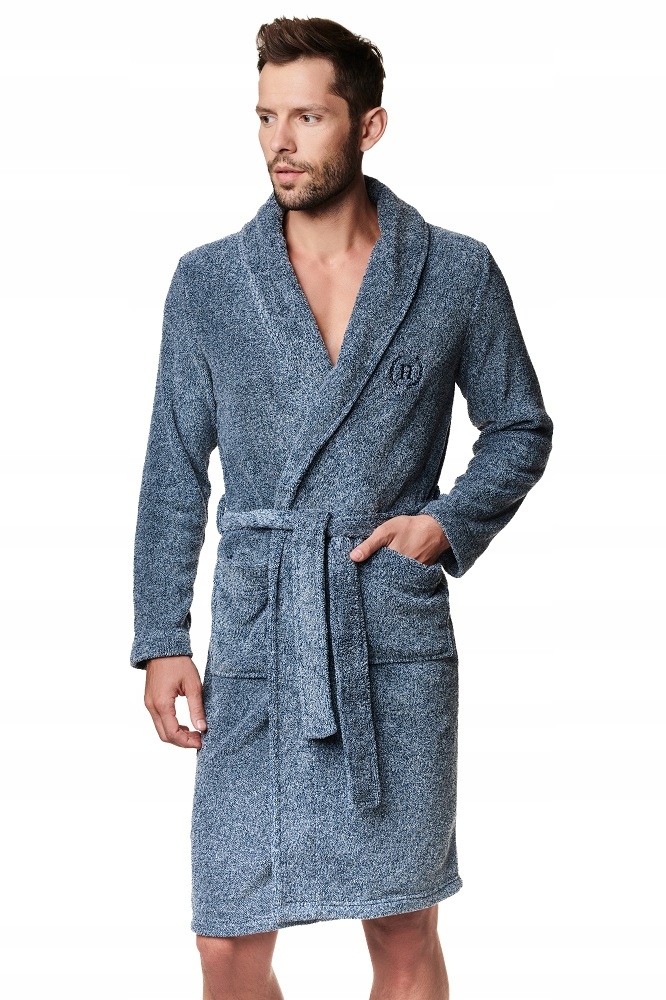 Pánský Župan Henderson Zine Šedý XL