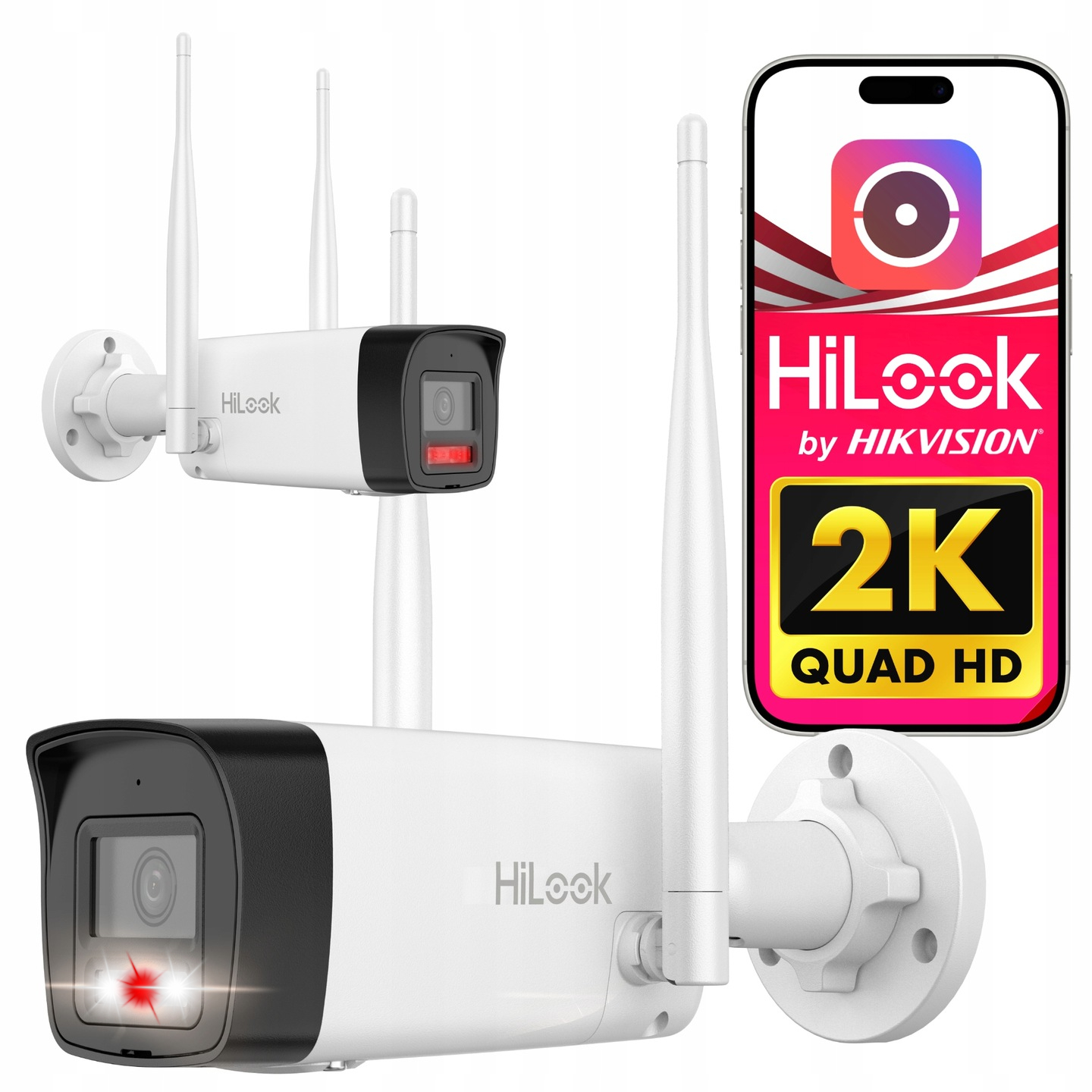 Kamera WiFi 4MPX HiLook by Hikvision WIFICAM-B4 EasyLink