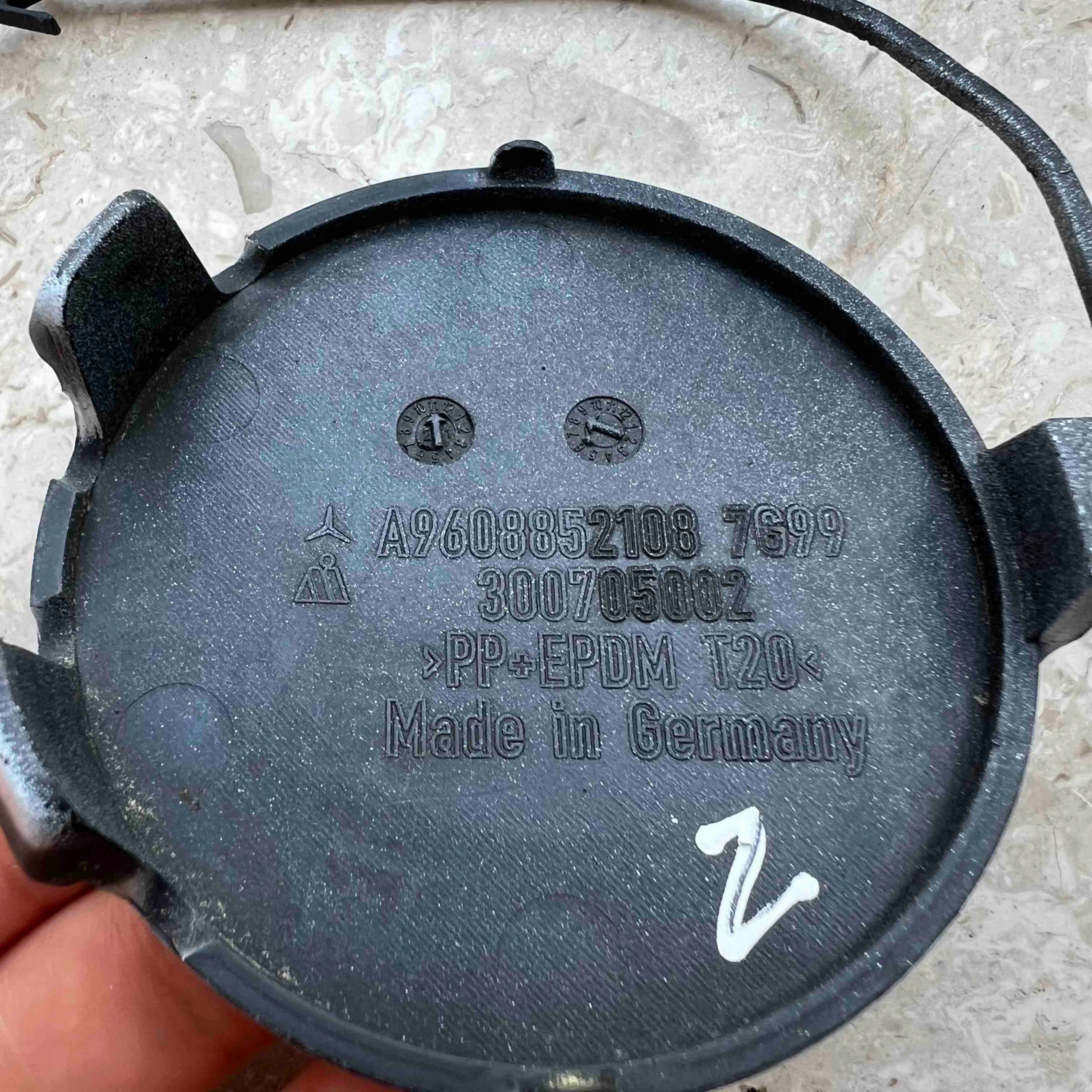 MERCEDES ACTROS MP4 11-19 towing hook cap bumper front A9608852108