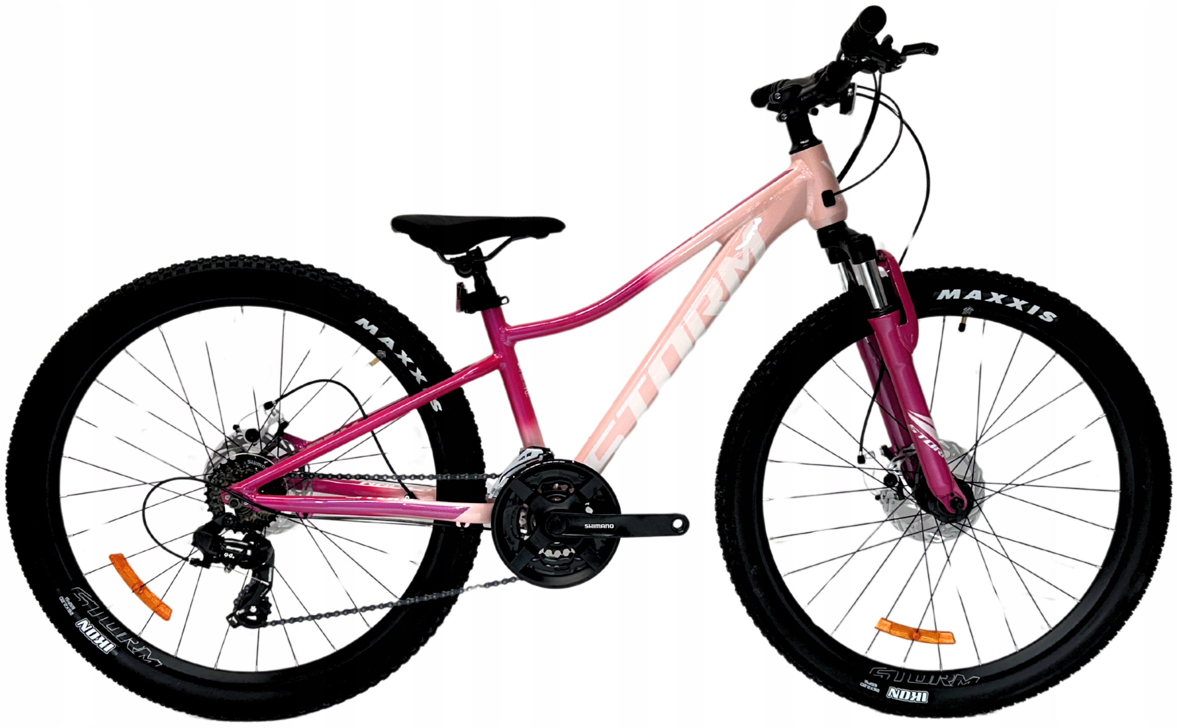 Rower Mtb Storm Queen 26 2D rama 15 cali koło 26" różowy
