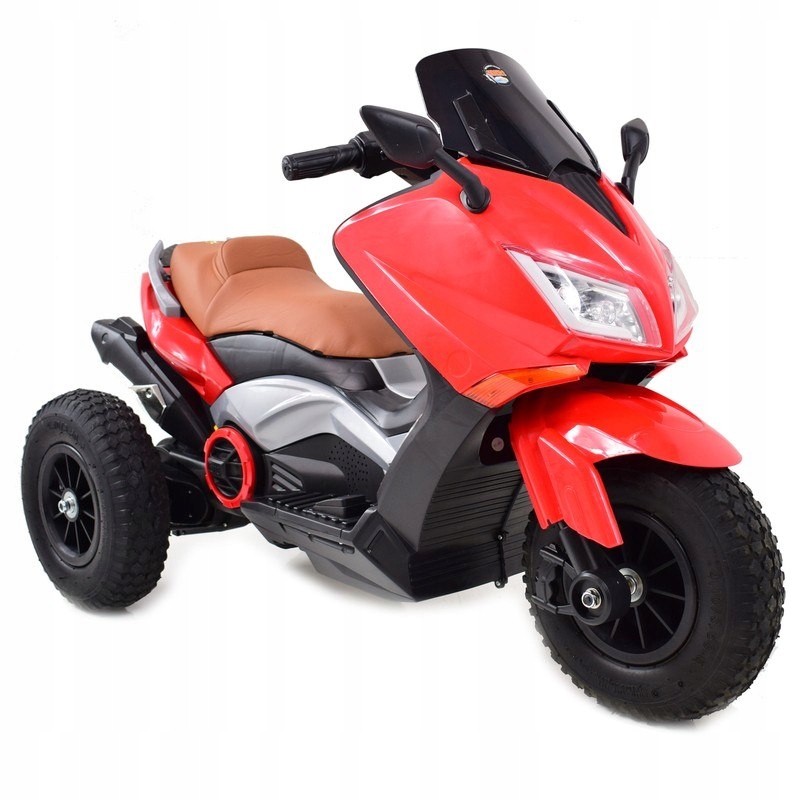 Najnowszy Skuter , Pompowane Koła, Panel, Dźwięki, SKÓRA/9188