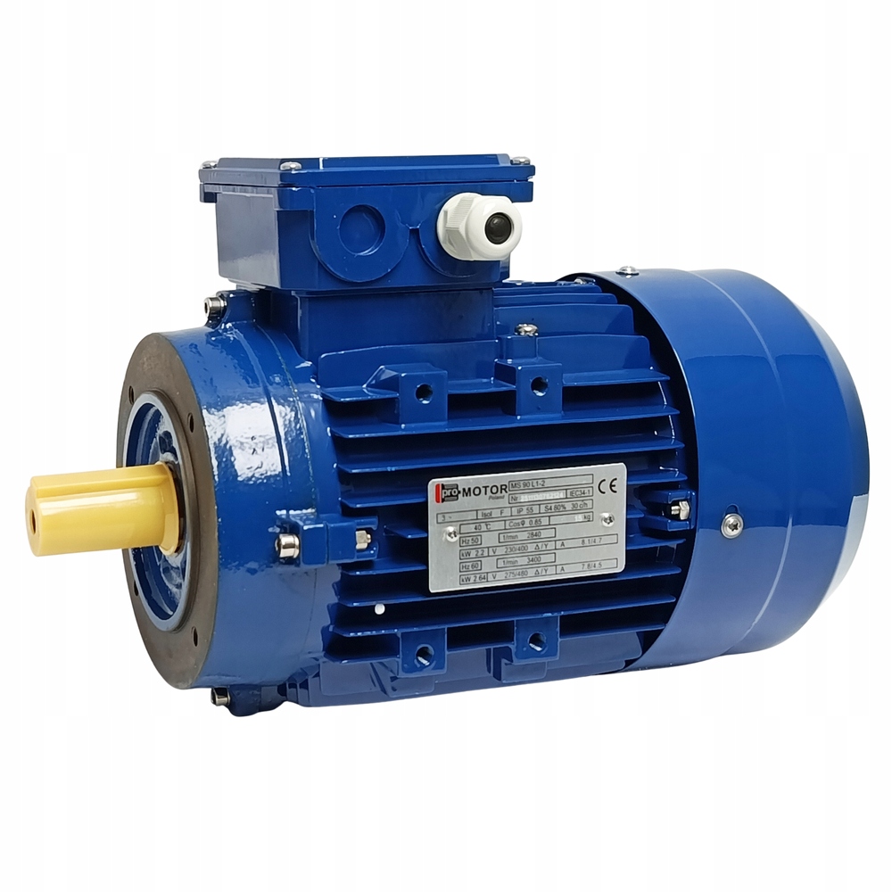 Silnik elektryczny trójfazowy 2,2 kW 2840 obr min Ms 90L1-2 B14