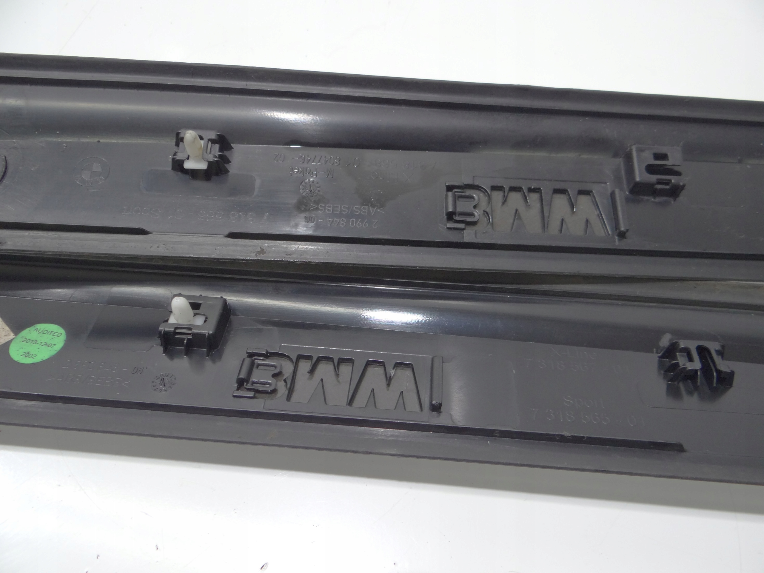 mouldings caps threshold BMW X1 E84 KOMPLET X-LINE (13650959)