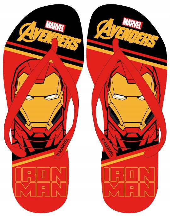 

Japonki Iron Man Klapki Marvel Avengers Tony Stark