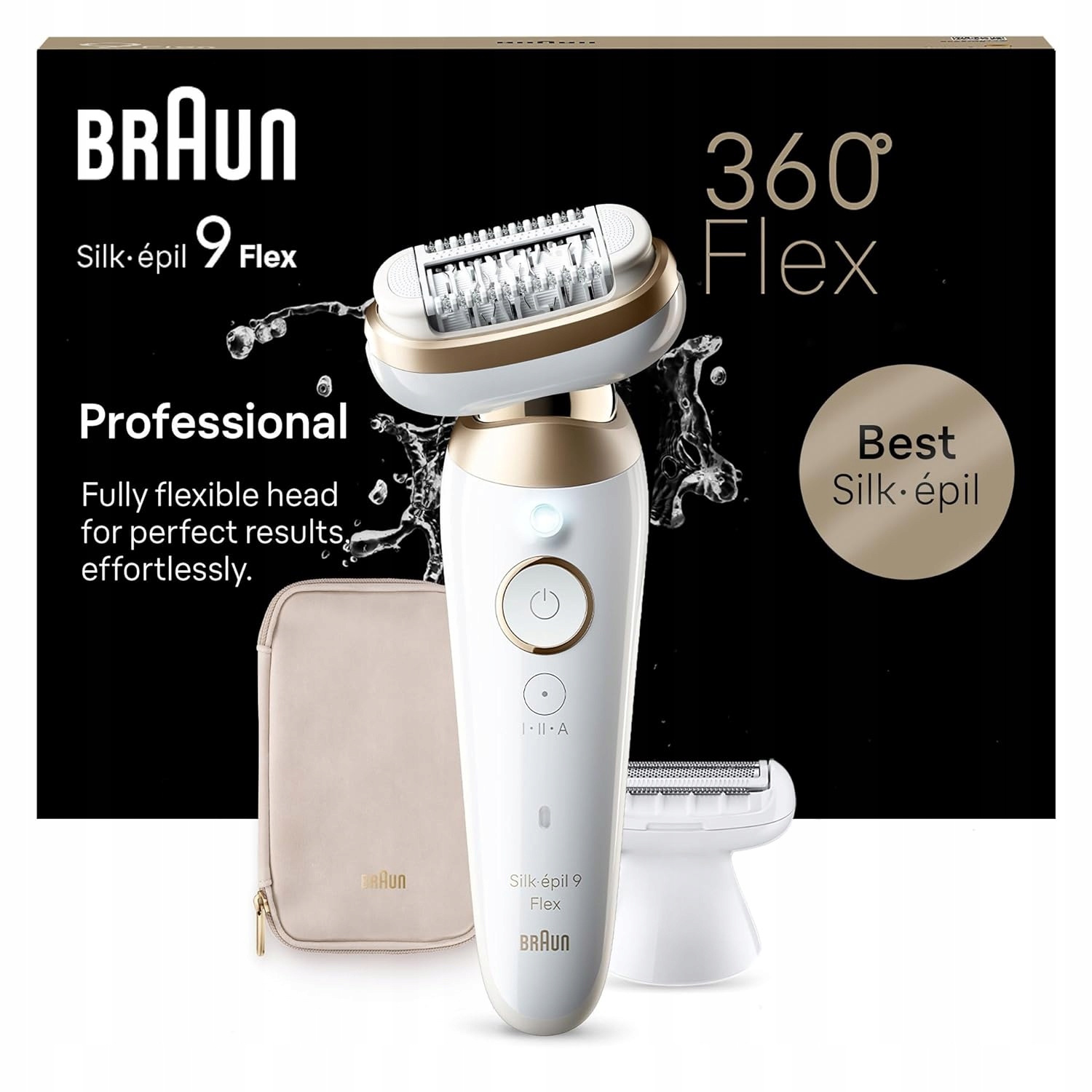 Depilátor na bikiny a nohy Braun 9-041 Silk-Epil 9 Flex 3D 4 doplnky