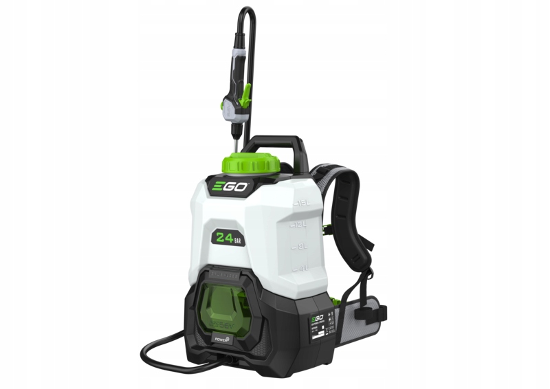 Akumulátorový batohový postrekovač Ego Power+ BSP3500E na batérie 56V 15L