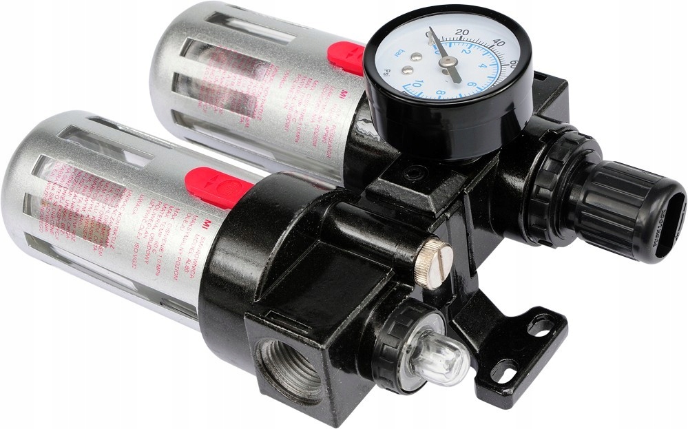 FILTR + REDUKTOR + SMAROWNICA 1/2" MANOMETR Vorel Kod producenta 81556