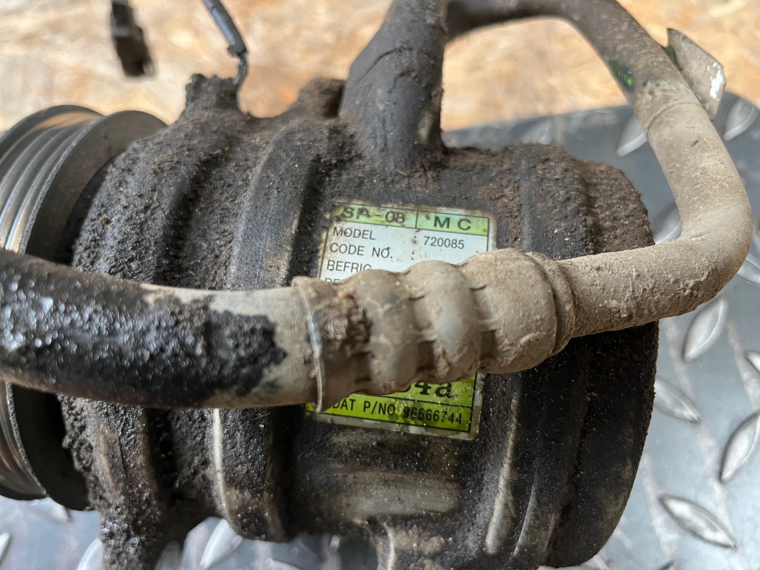 Klimakompressor klimaanlage DAEWOO MATIZ 96666744