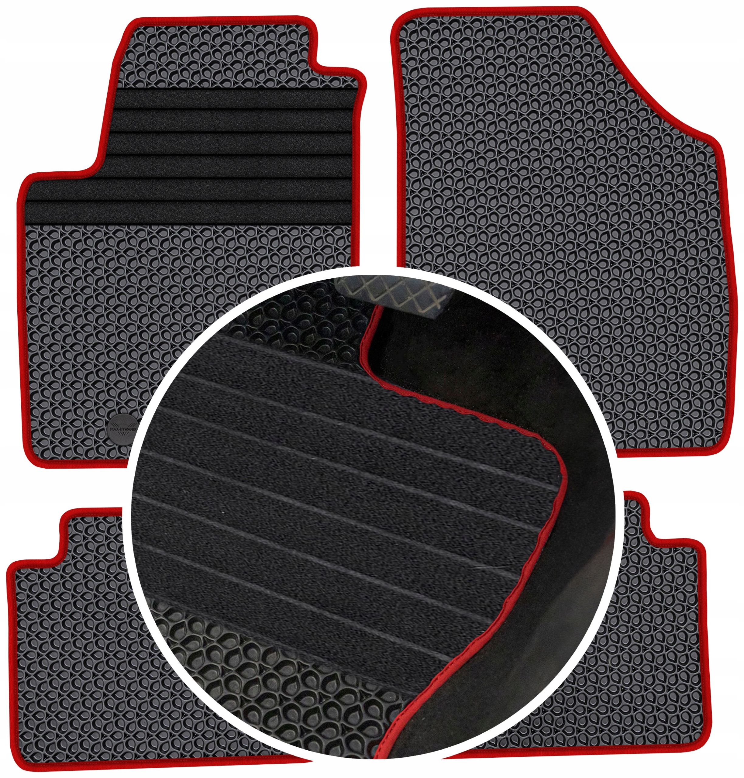 Hyundai i10 I 2008-2013 Gumové rohože Eva Eternity Posilnenie XXL