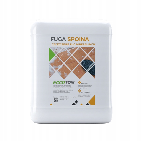 Levně Mytí Čištění minerálních spár Eccoton Fuga