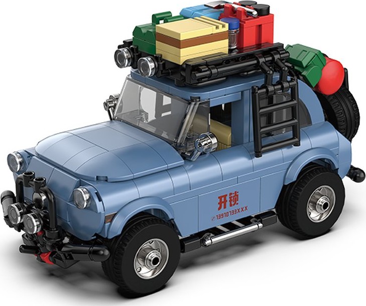 PowerBuild Klocki Samochód Shiba Coming Baja Taxi 492 el. 1:32 Kolekcjoners