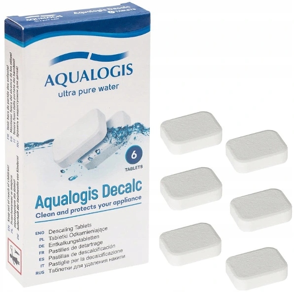 

Aqualogis Tabletki odkamieniające Uniwersalne 6szt