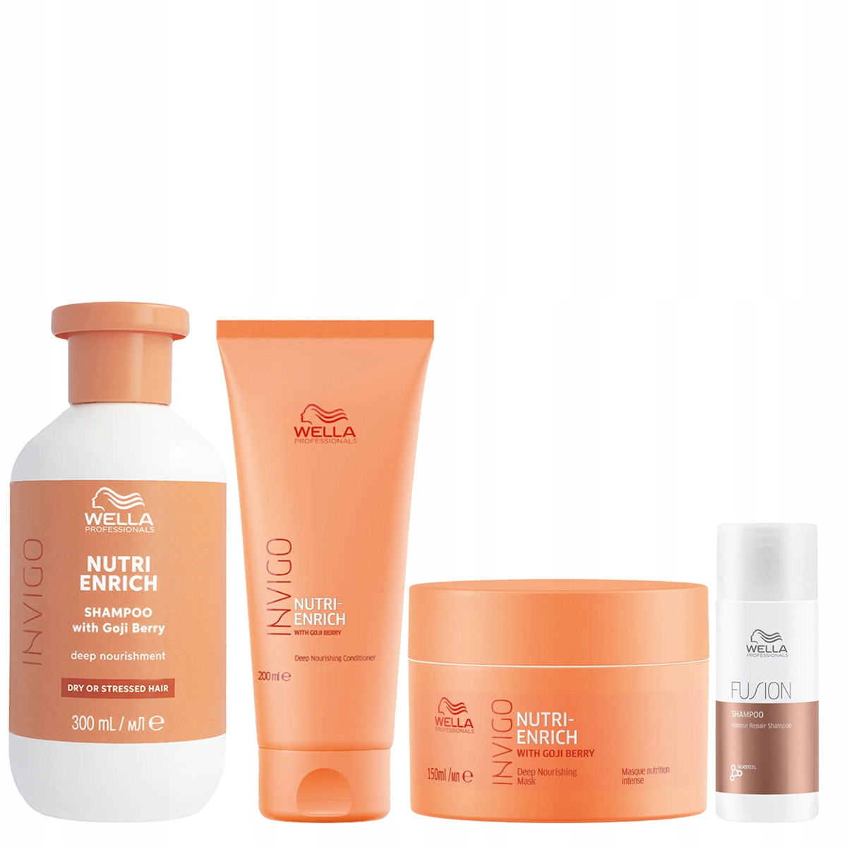 Wella Invigo Enrich sada pro hloubkovou výživu vlasů šampon Fusion 50