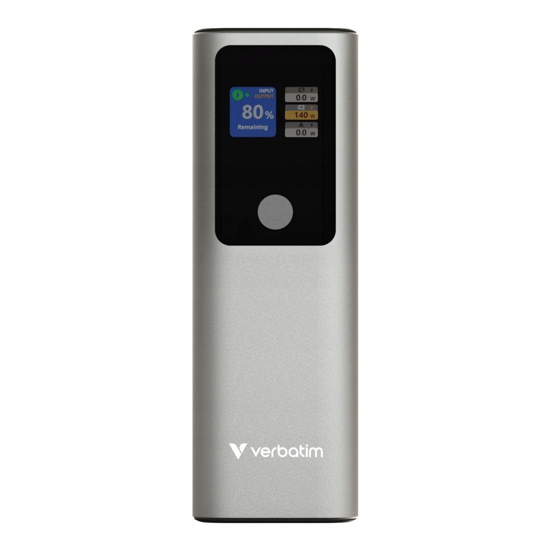 Powerbank Verbatim Charge 'n' Go 27000mAh Usb-a Usb-c Pd 3.1 Gray