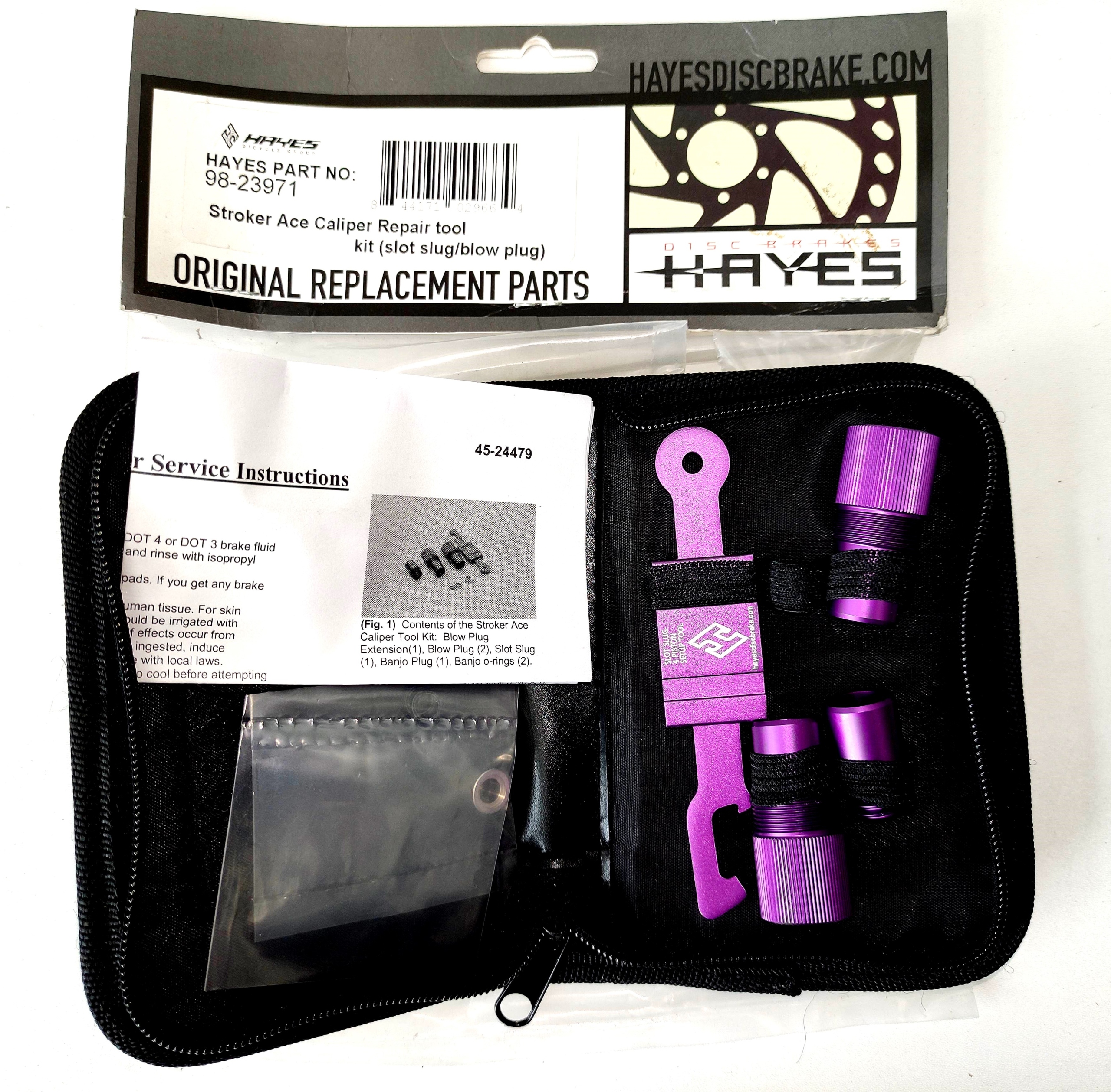 Nowy Zestaw serwisowy klucze HAYES ACE 98-23971 Model STROKER ACE