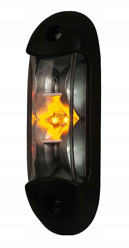 Lampa obrysowa LED obrysówka trójkolorowa boczna Strona zabudowy Lewe boczne Prawe boczne