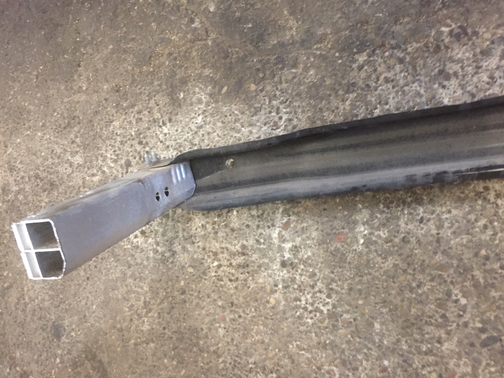 AUDI A5 8T COUPE bumper support rear part STREFY ZGNIOTU