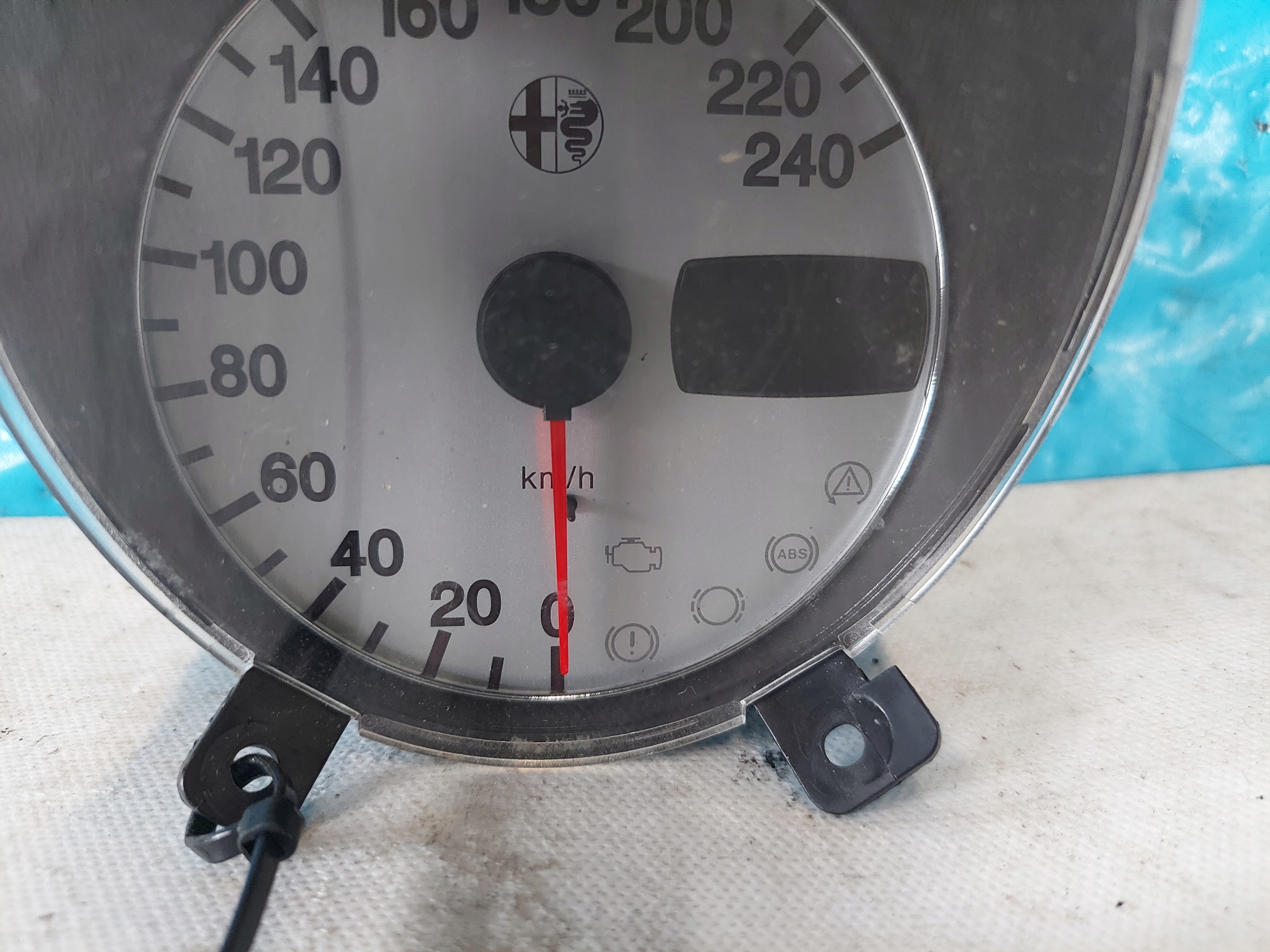 dials clock ALFA 156 2.0 TS 6160340020