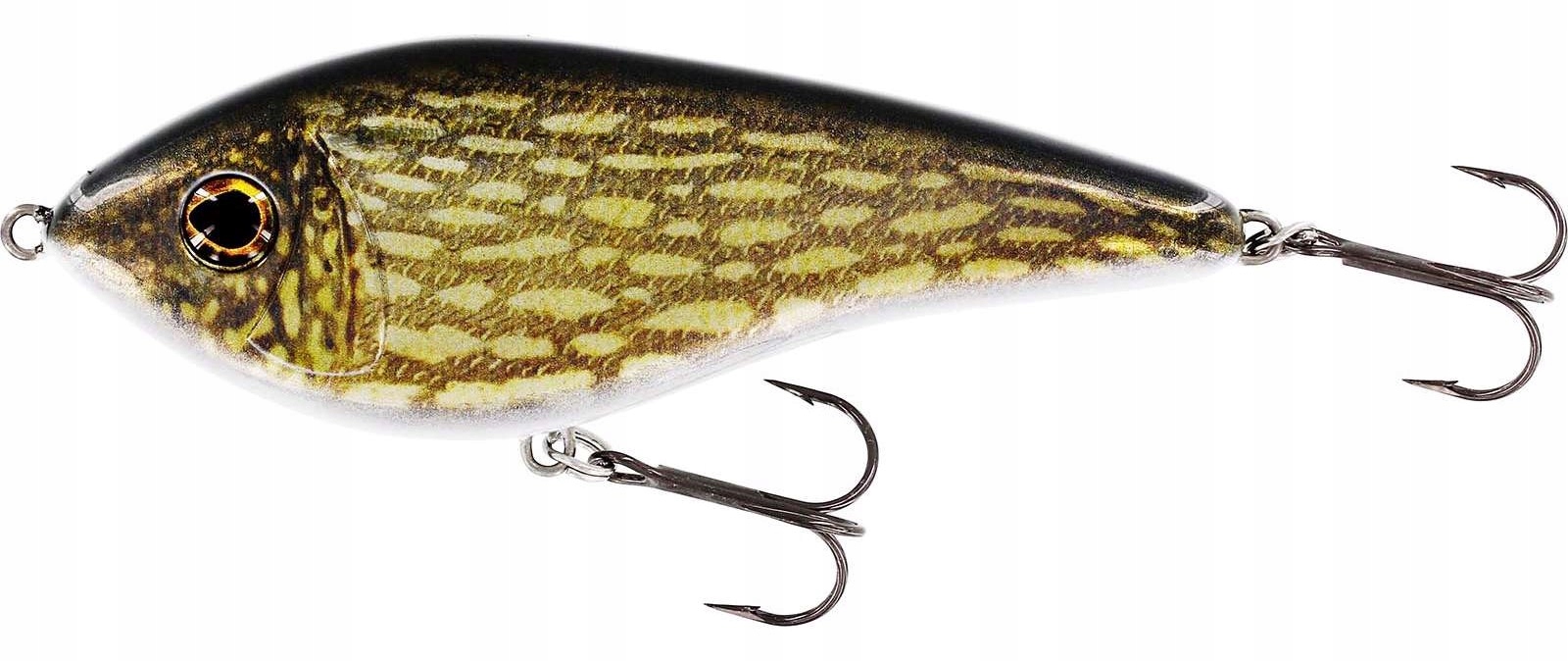 Wobler Jerk Westin Swim Glidebait 10cm 34g Tonący na Szczupaki Real Pike
