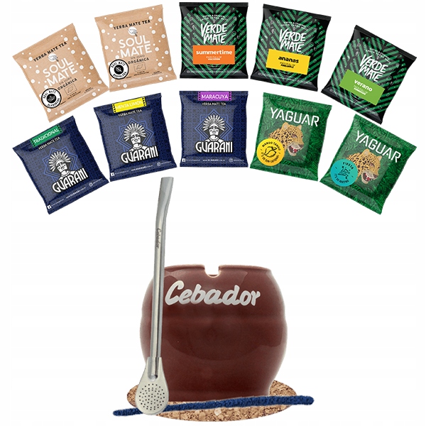 Levně Startovací sada Yerba Mate nejlepší druhy 10x50