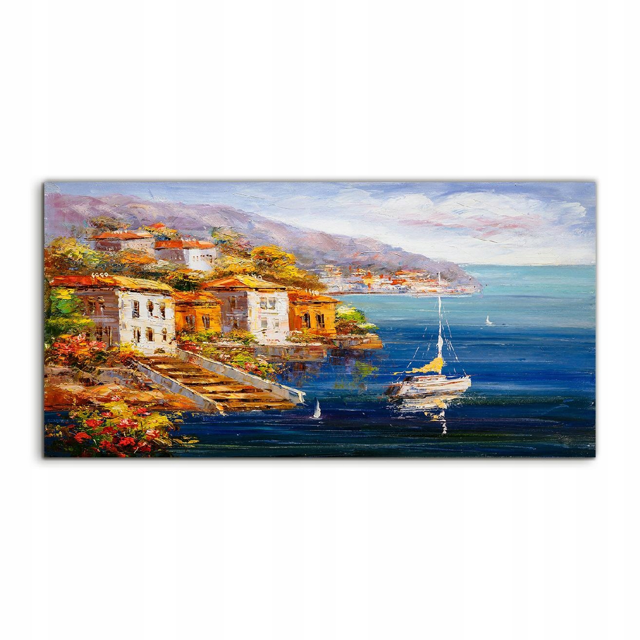 Obraz 140x70 ako darček Grécko Závesná krajina