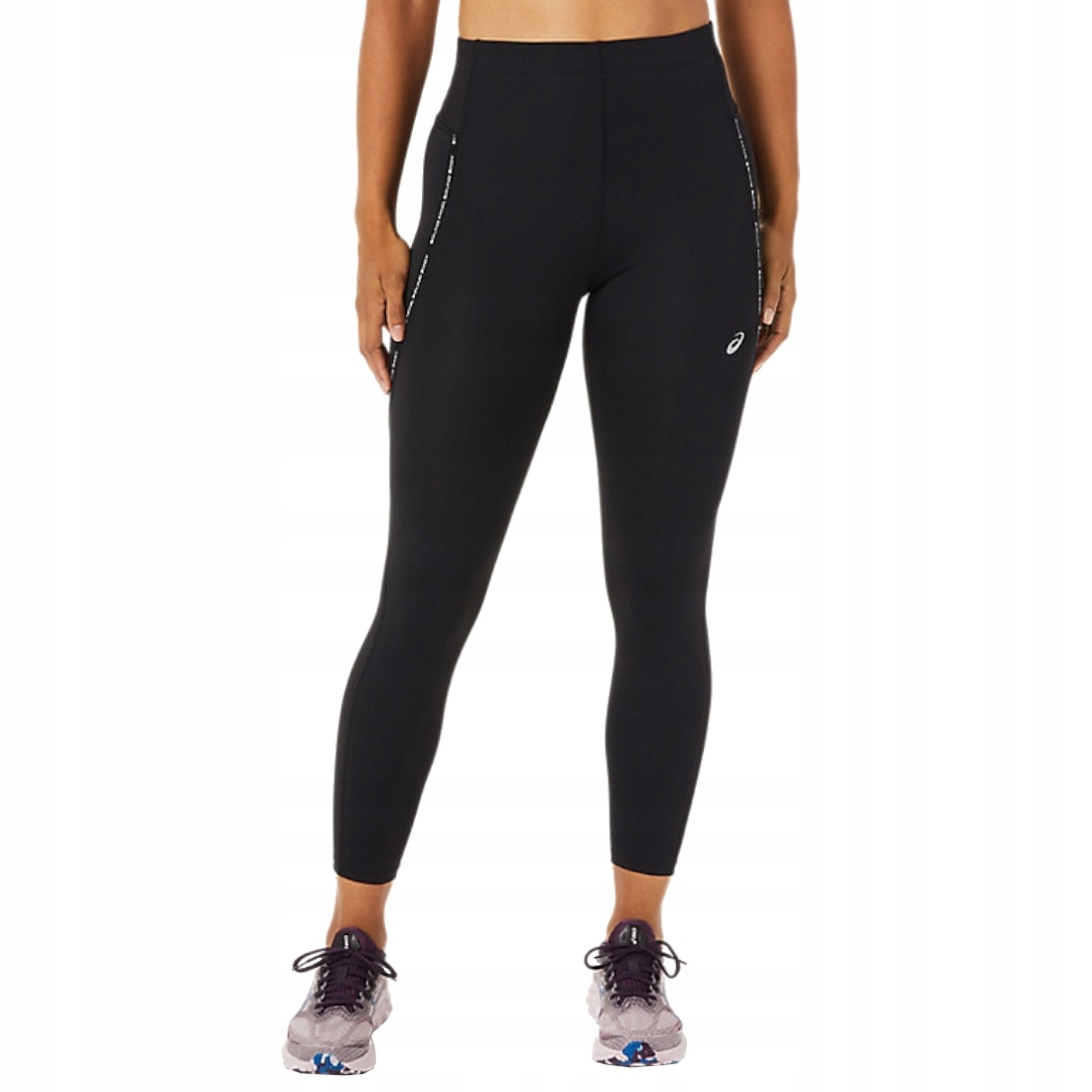 Asics Race High Waist Tight [s] Dámské legíny Polyester Černá
