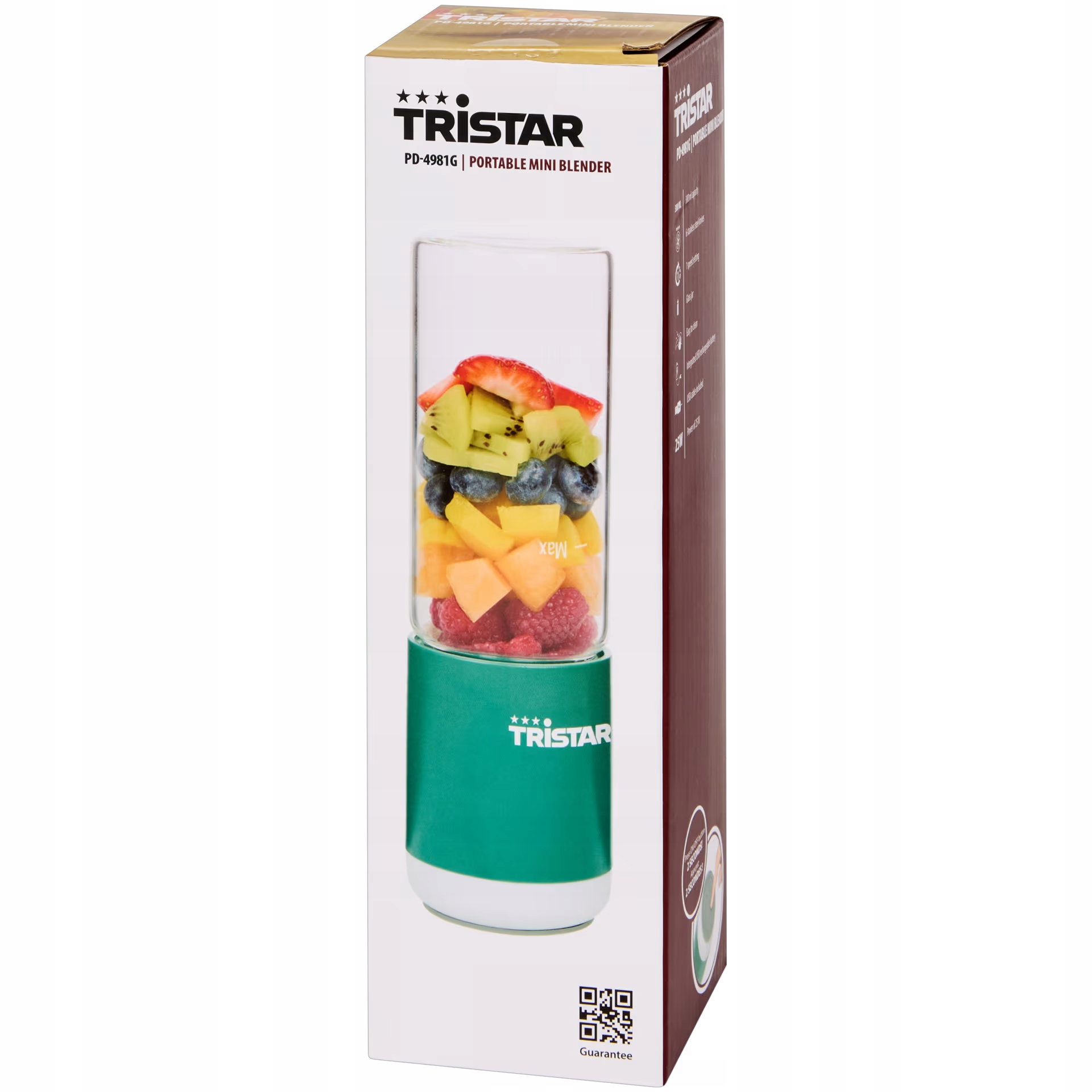 Blender kielichowy Tristar 25 W zielony