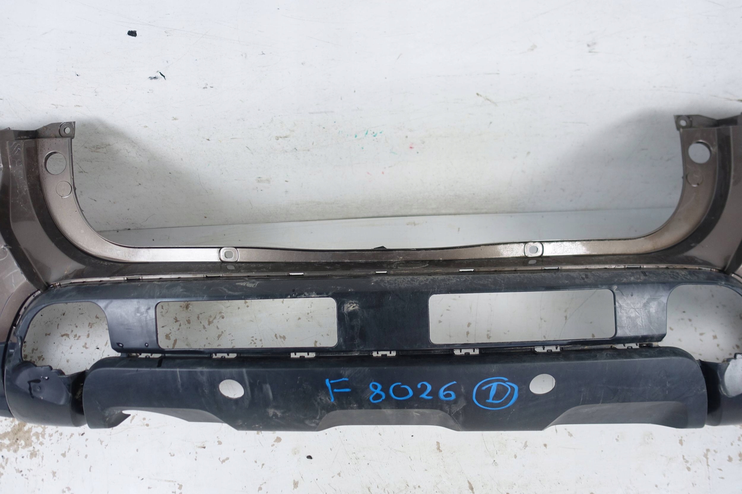 bumper rear part rear DACIA DUSTER II 17-24 6XPDC 850222027R