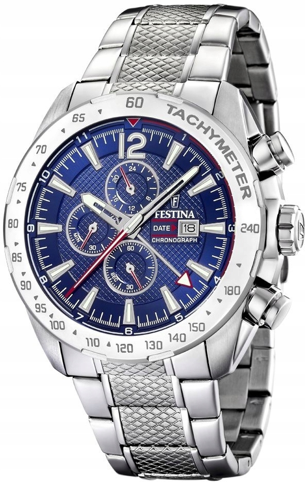 Pánské hodinky Festina 20439/2 námořnicky modré sportovní na plavání