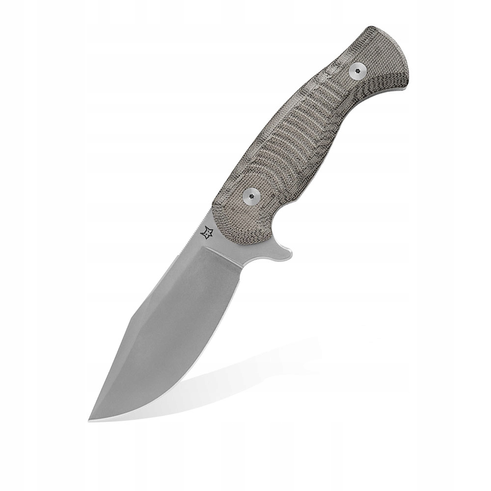 Nůž Fox Knives Eastwood Tiger FX-106 Miod Stonewashed Niolox Od Green Canva