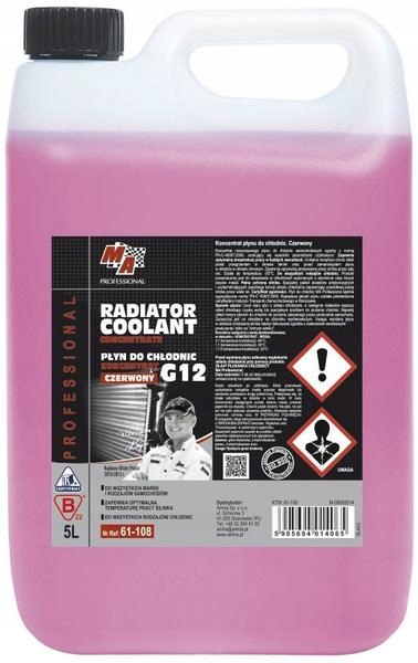 

Moje Auto Koncentrat Płyn Chłodniczy Czerwony 5L