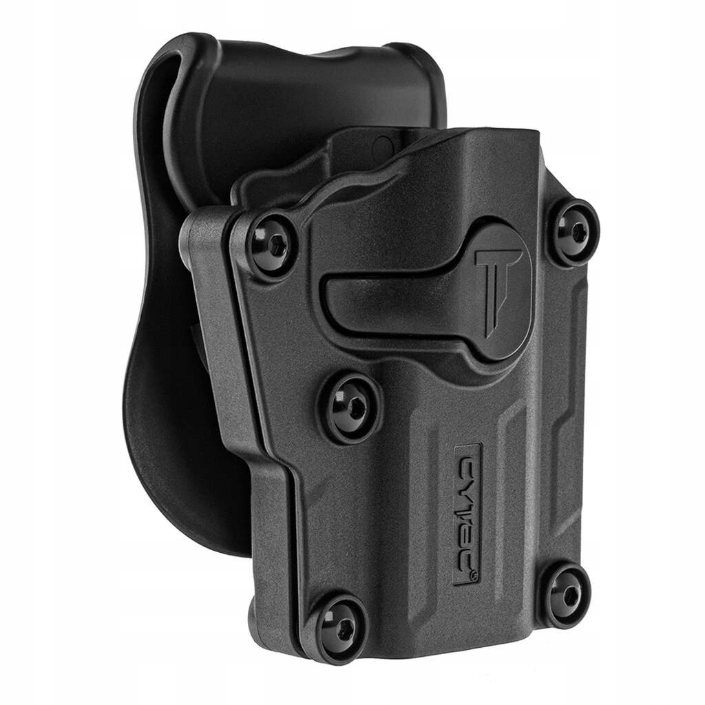 Univerzální pouzdro na zbraň s pistolí na opasek Cytac Mega-Fit Paddle Black