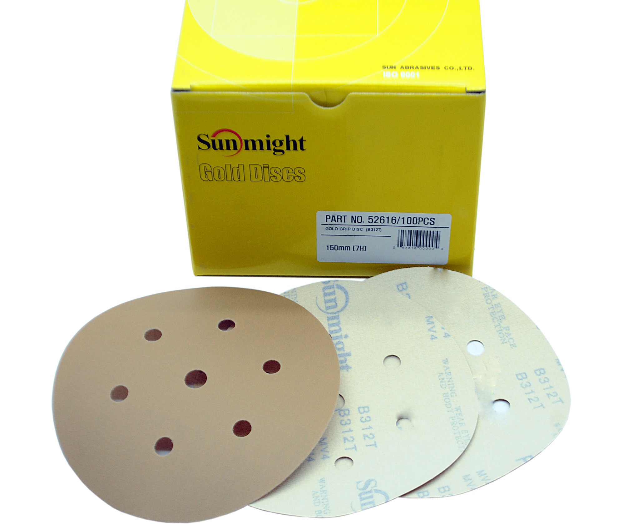 

Sunmight Gold Krążek Dysk Ścierny na Rzep P240 150