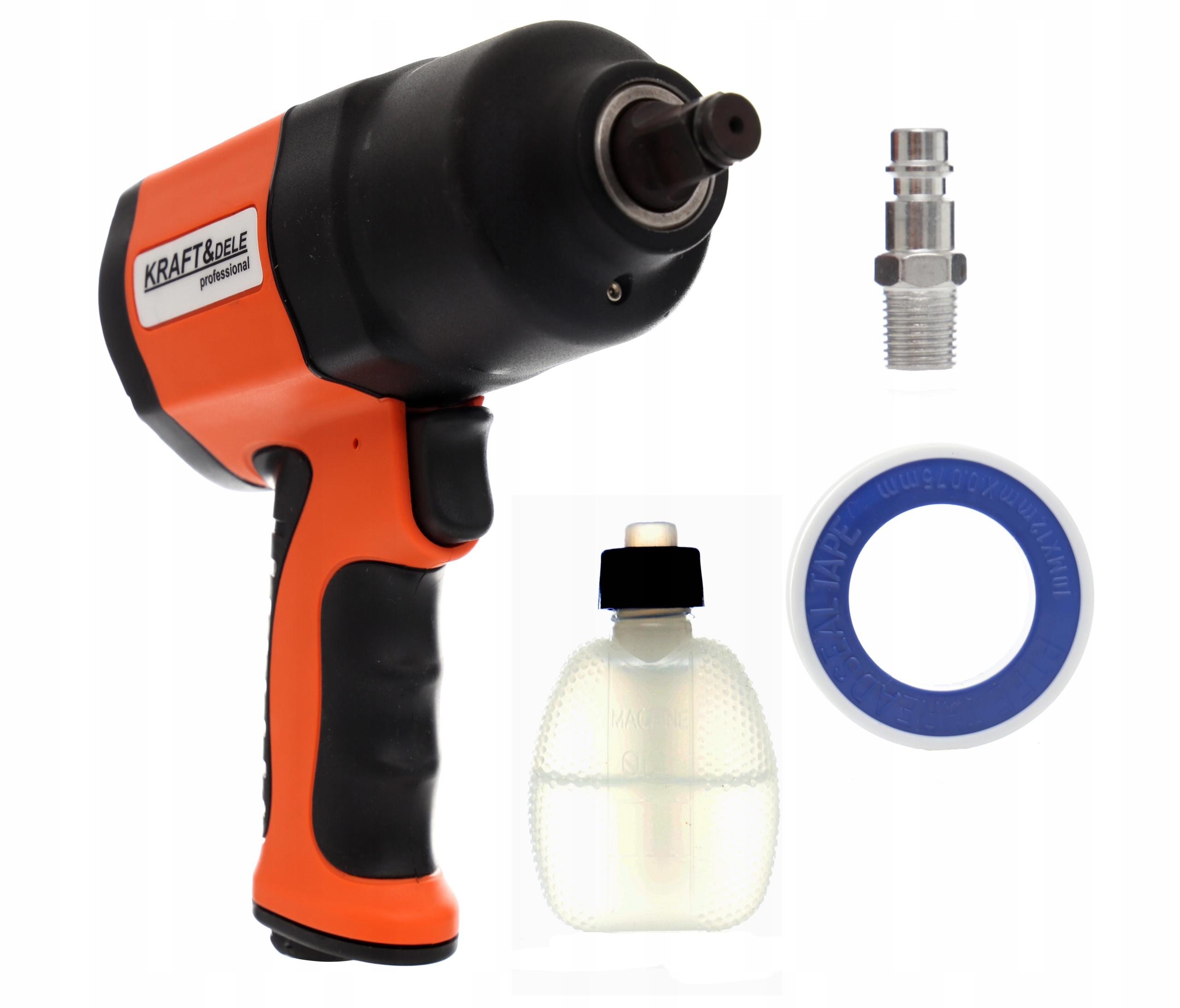 Rázový Uťahovák Pneumatický 1200 Nm Na Kolesá 1/2" 6-8BAR KD1429