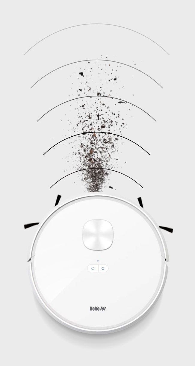 12w1 Robot sprzątający Odkurzacz Automatyczny mopujący + STACJA RoboJet Model X-ONE 2 PRO