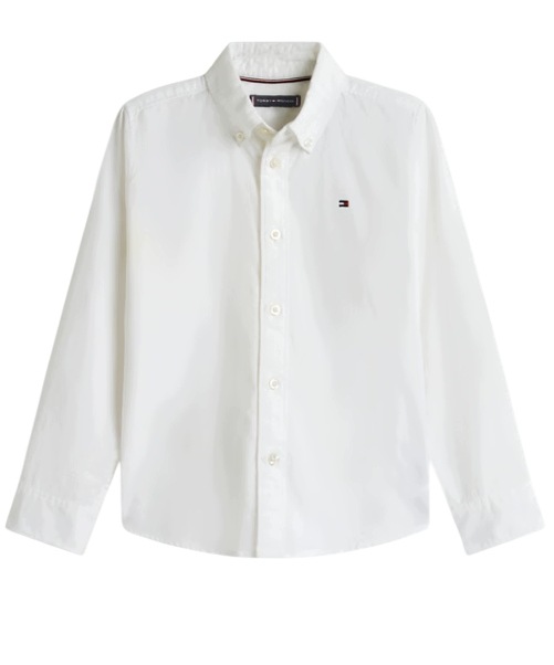 Tommy Hilfiger Teens Koszula o kroju regular fit z mieszanki bawełny 98CM