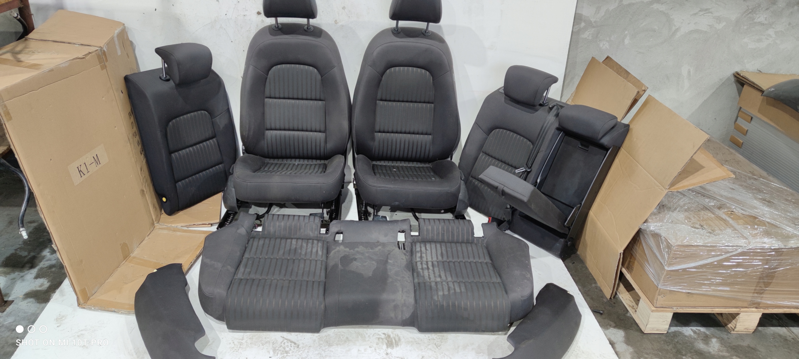 SIÈGE SIÈGES KOMPLET AUDI A4 B8 BERLINE AVANT KOMBI