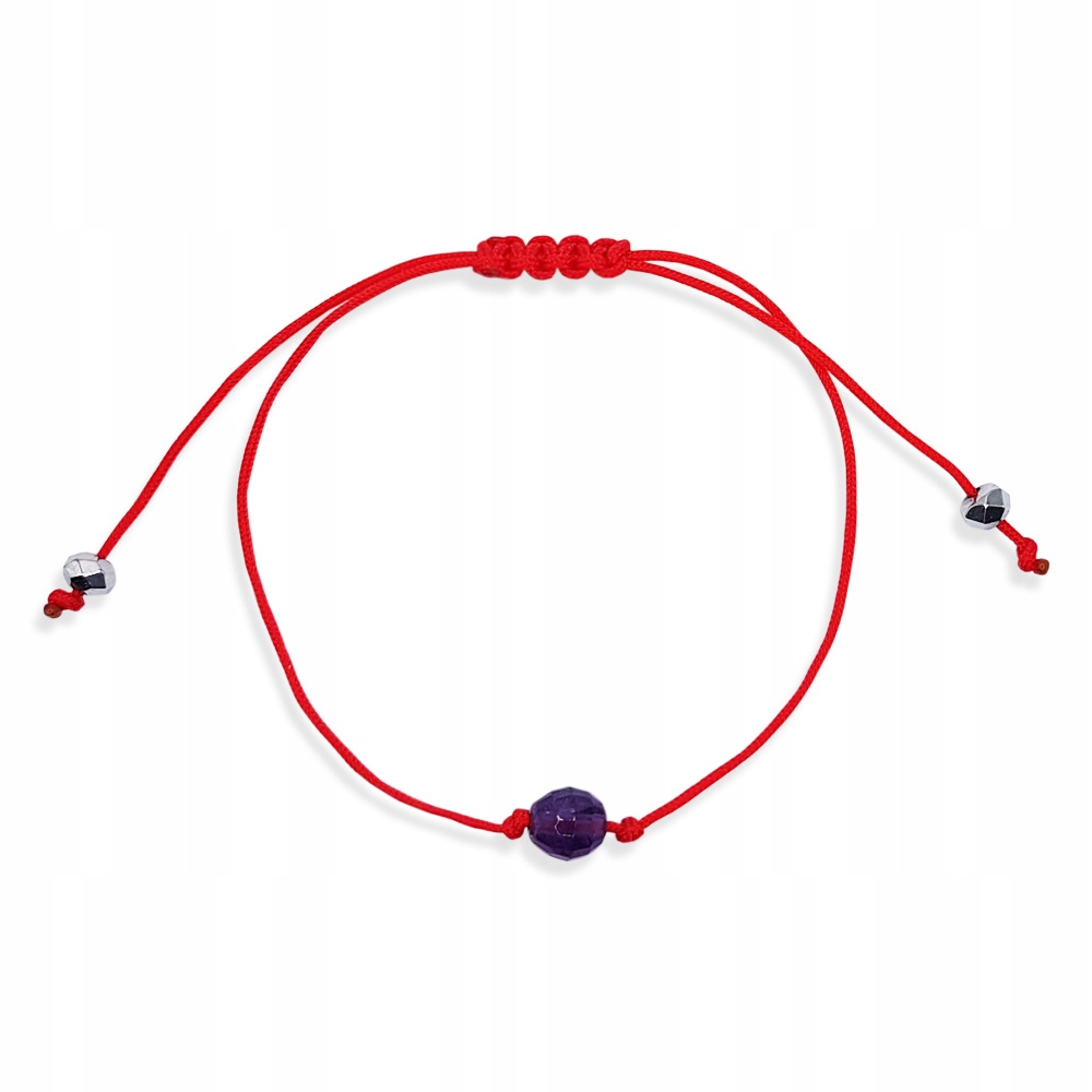 

Bransoletka Szczęścia Ametyst harmonia i spokój