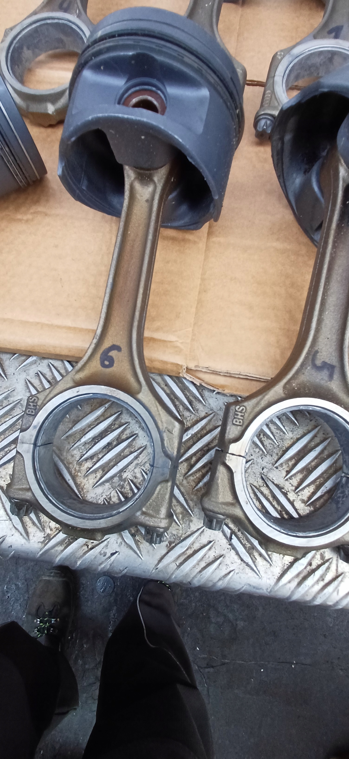 AUDI A6 S6 C5 4.2 Piston Bielle KORBA