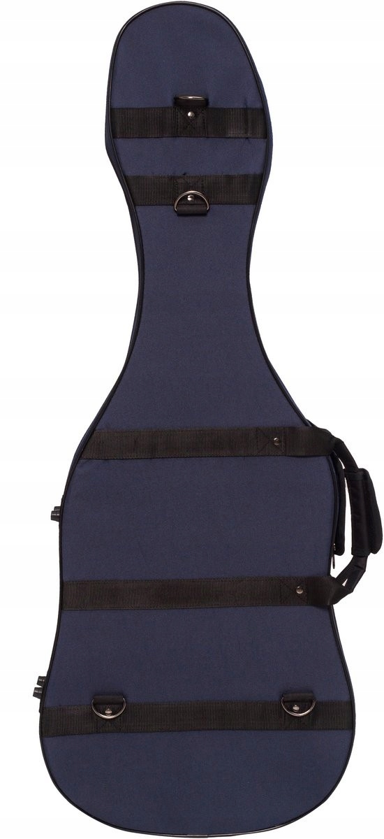 Pianka futerał gitara elektryczna Classic 4/4 M-case Granatowy, Granat-Beż Stan opakowania oryginalne