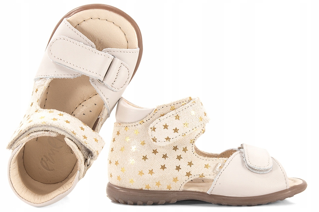 

Emel ES2431-16 Sandałki Sandały Roczki beżowe 22