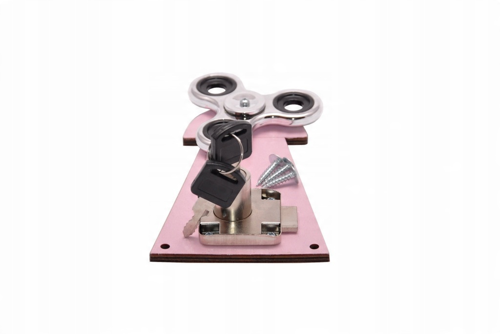 

Wiatrak Z Kluczem + Spinner Tablica Manipulacyjna
