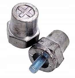 SLUPEK KLEMA ADAPTER ŚRUBA DO AKUMULATORA M6 KPL Typ samochodu 4x4/SUV Samochody osobowe Samochody dostawcze Samochody ciężarowe Samochody kempingowe Autobusy Niezdefiniowany