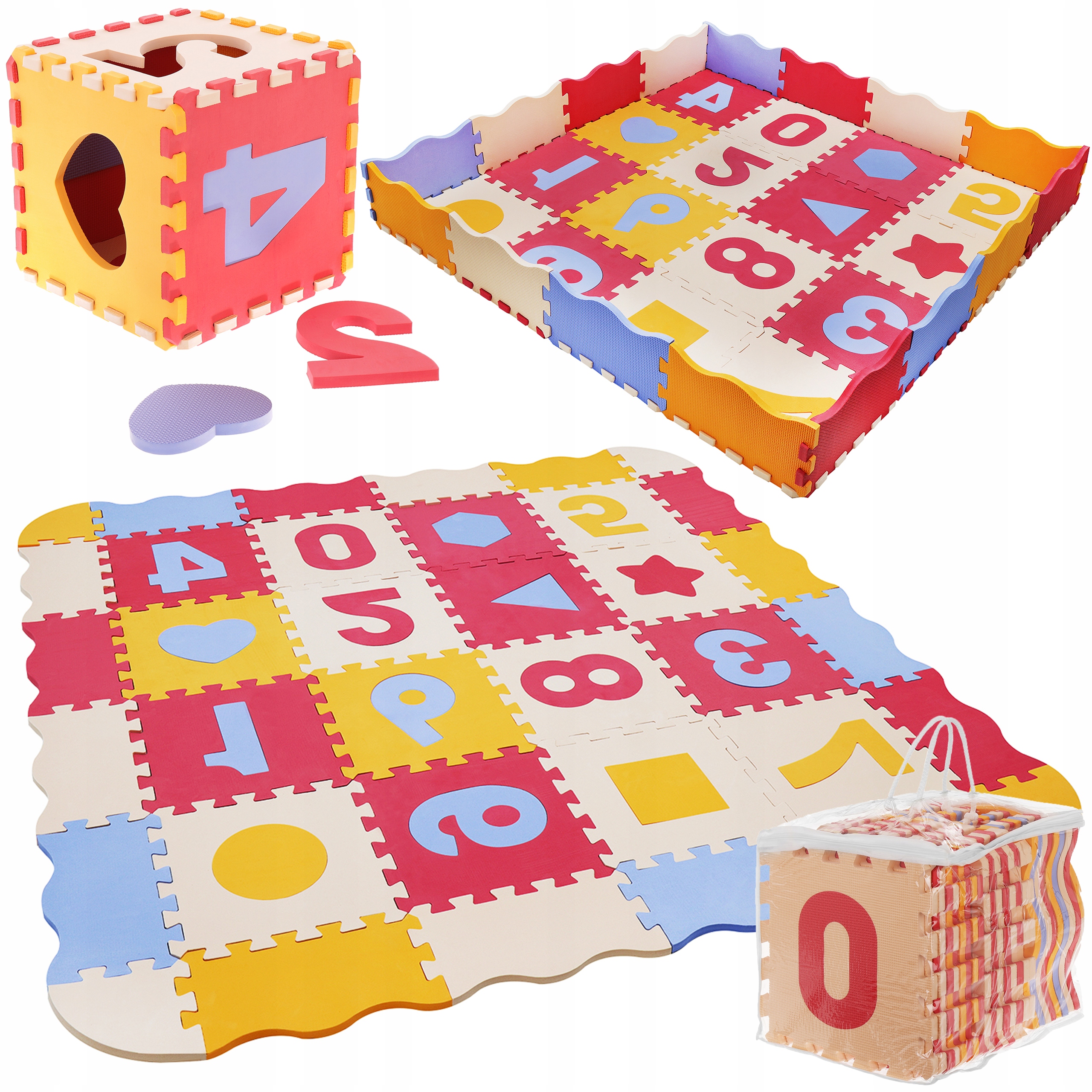 

Puzzle Piankowe Mata Dla Dzieci 36el. Gruba 1,4CM