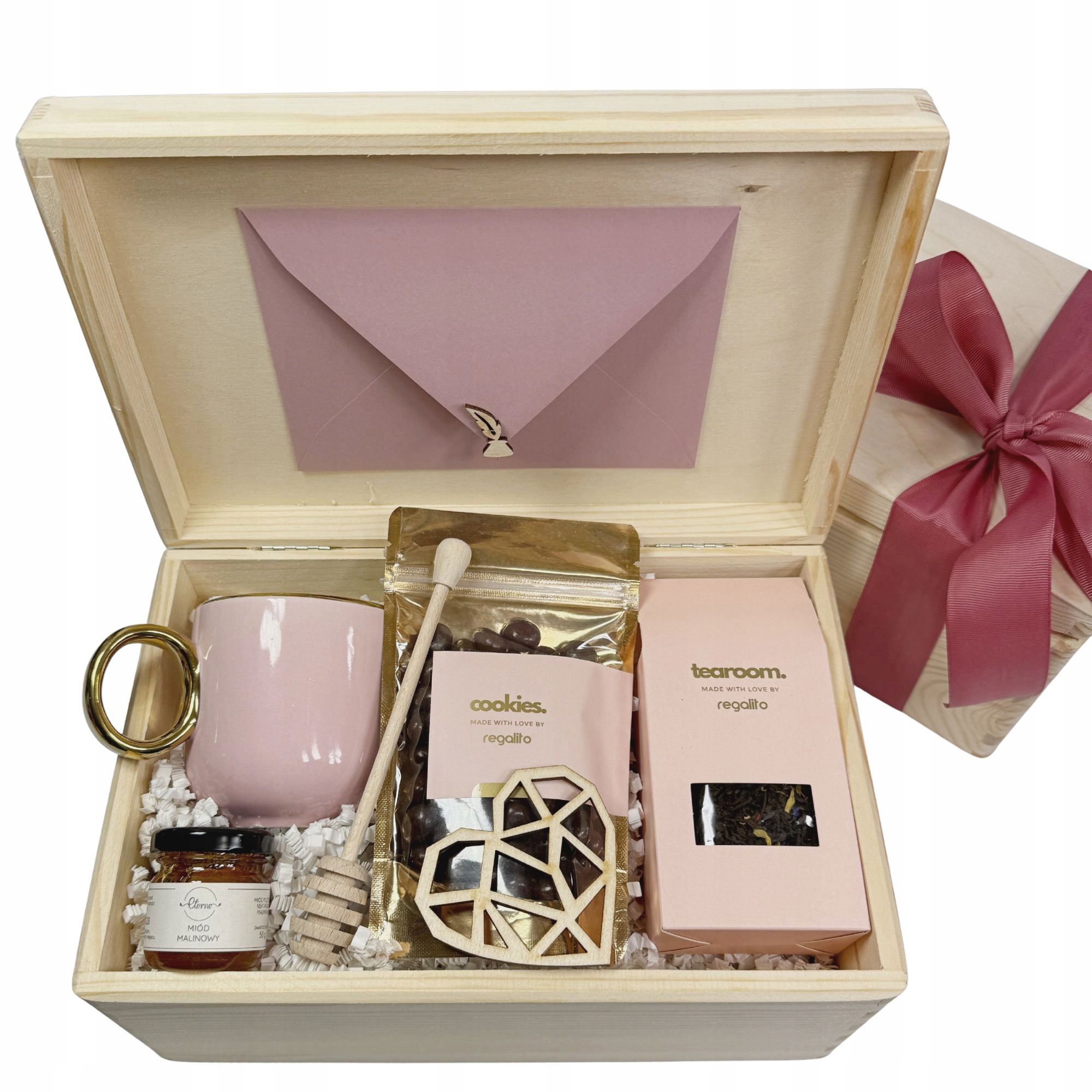Box nr 51 Zestaw Kosz Prezentowy Upominek Personalizowany Pudełko