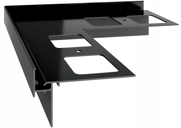 Narożnik zewnętrzny 90 stopni do systemu Renoplast K35 Grafitowy