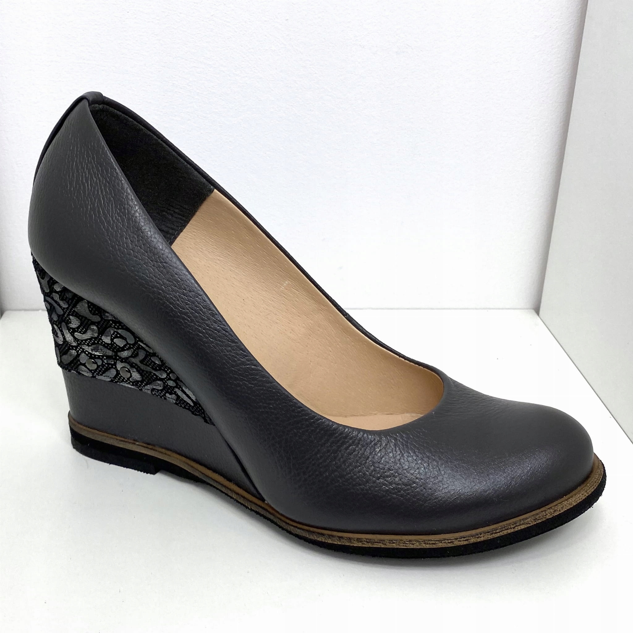 Dámské polobotky Higo kůže 1972/1 Popiel 36