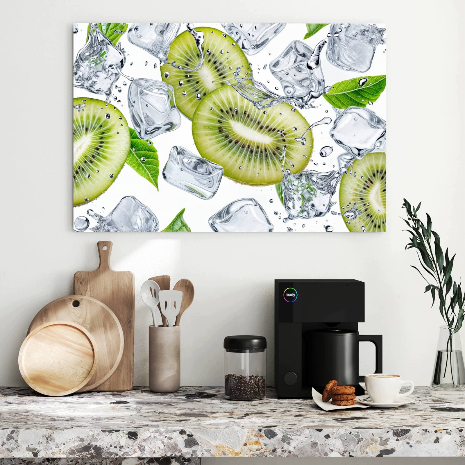 Magnetická tabule Kiwi Kostky Led 90 × 60 cm