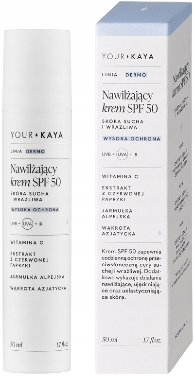 Your Kaya Hydratační Pleťový Krém SPF50 50 ml
