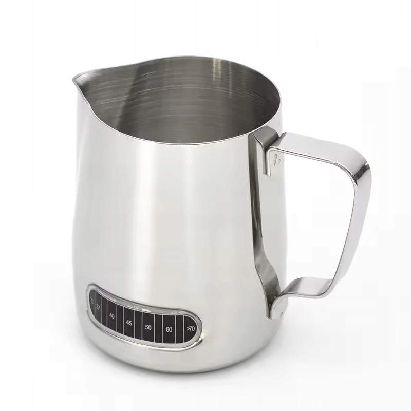 DZBANEK MLECZNIK STAL NIERDZEWNA DO MLEKA ŚMIETANKI Z TEMPERATURĄ 350ML